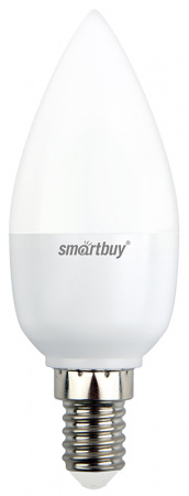 Светодиодная (LED) Лампа Smartbuy-C37-05W/4000/E14 (свеча)