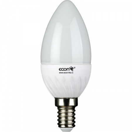Лампа свд. ECON LED CN 5Вт E14 4200K ES (свеча)